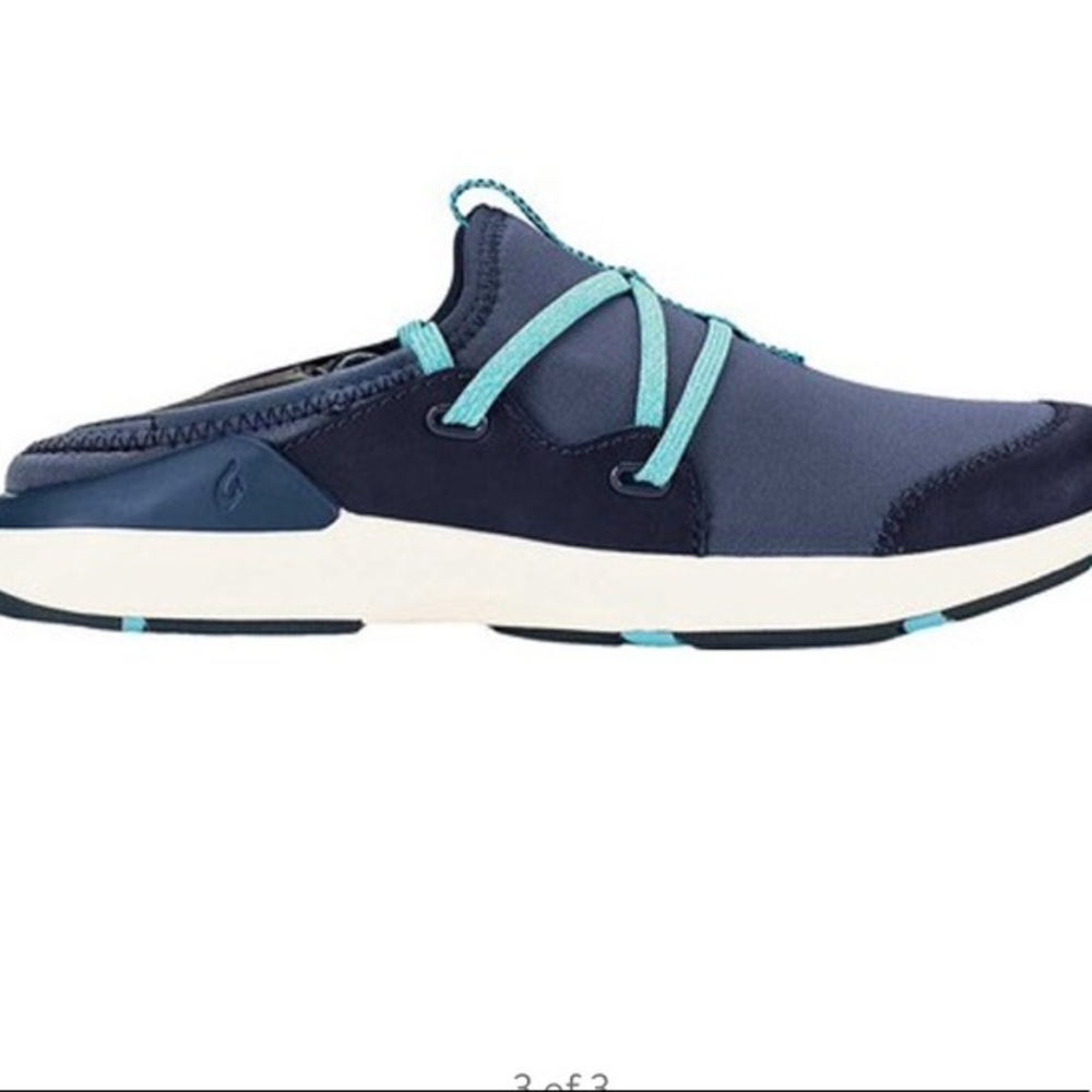 Olukai NEW Miki Li Convertible Sneaker BLUE 8 - no box Retail $139